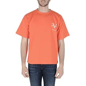 19V69 ITALIA Azir Orange T-shirt voor heren (9 stuks), Oranje