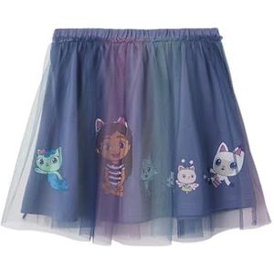 NAME IT Nmfsain Gabby Tule Skirt Sky tule rok voor meisjes (1 stuk), Wilde wind