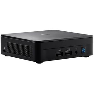 ASUS NUC 12 Pro Barebone desktopcomputer (Intel Core i3-1220P, Intel UHD Graphics, zonder geheugen, zonder opslag, zonder SO, stroomkabel)