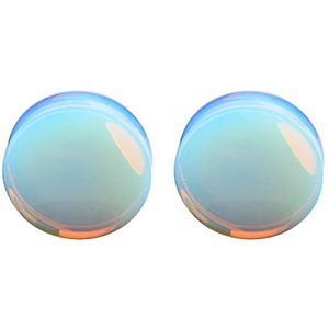 Piercing Set Opaal Double Expander 5-25mm, Opaal, Geen edelsteen