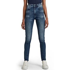 G-STAR RAW Kafey Ultra High Skinny damesjeans, Blauw (Faded Baltic Sea C051-C607)