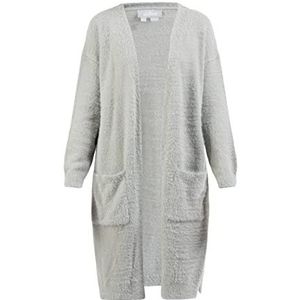 CARNEA Cardigan tricoté pour femme, gris, XS-S