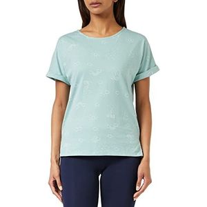People Tree T-shirt de pyjama nuages pour femme, aqua, 40
