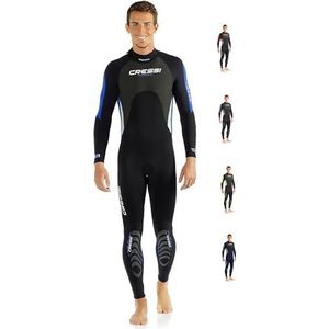 Cressi Morea Man Monopiece Wetsuit 3mm - Ultraspan-duikpak voor heren gemaakt van hoogwaardig materiaal