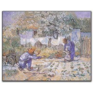 Artopweb EC17925 Van Gogh – First Steps, hout, 100 x 78 x 1,8 cm