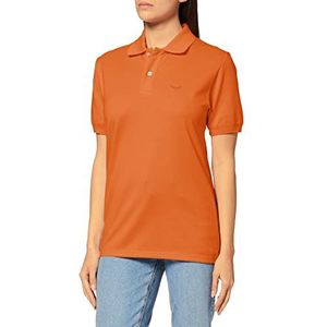 Trigema poloshirt dames, Mandarijn