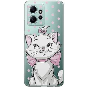 ERT GROUP Mobiele telefoonhoes voor Xiaomi REDMI NOTE 12 4G Origineel en officieel gelicentieerd Disney Marie 002-patroon perfect passend bij de vorm van de mobiele telefoon, gedeeltelijk bedrukt