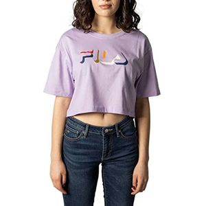 FILA Boituva T-shirt voor dames, Roze Paars