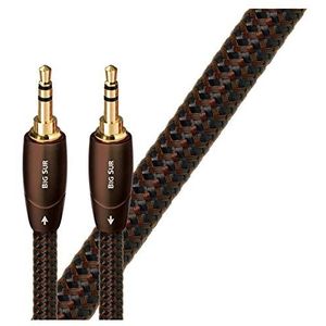 AudioQuest Big sur 1 m 3.5 mm 1 m 3.5 mm 3.5 mm Zwart Audio kabel