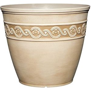 Classic Home and Garden 9413D-514 Corinthian Collection bloembak, rond, 33 cm