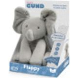 Baby GUND – olifant anime-flappy – pluche – grijs – 30 cm – Frans gesproken
