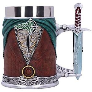 Nemesis Now Officieel gelicentieerde Frodo-mok The Lord of the Rings Brown 15,5 cm