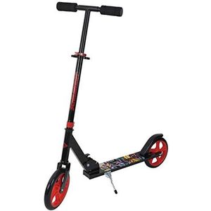 Schildkröt City Scooter Road Catcher 510203 aluminium wielen voor kinderen vanaf 120 cm, motief grafiet