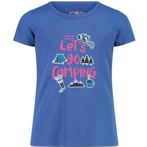 CMP Ademend outdoor T-shirt met antibacteriële behandeling T-shirt voor meisjes, Provence