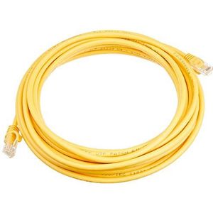 StarTech.com Cat5e UTP netwerkkabel zonder stekker, 7 m, geel - Ethernet-kabel RJ45 - patchkabel (45PAT7MYL)