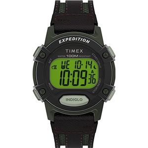 Timex Expedition TW4B24400 CAT5 Herenhorloge met leren armband, 41 mm, bruin, Expedition CAT, Bruin, CAT verzending