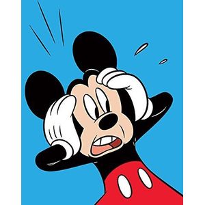 Mickey Mouse canvas, polyester, meerkleurig, 40 x 50 cm