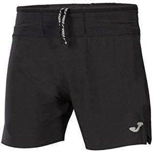 Joma Micro-cargoshorts voor heren, zwart.