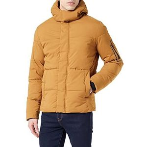 JACK & JONES Jjweb Puffer gewatteerde jas voor heren, rubber M, Rubber