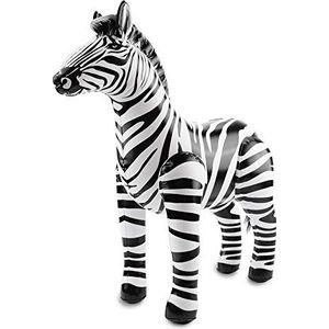 Fiesta Palace opblaasbare zebra, 60 cm