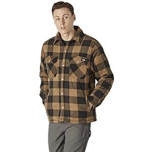 Dickies - Outdoorkleding voor heren, Portland jas, gevoerd voor extra warmte, kaki, M