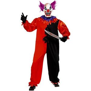 Smiffys - 33474 - griezelig halloweenkostuum Bo de clown - maat - XL - 116,8 cm - 121,9 cm