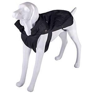 BOXEUR DES RUES DOG COLLECTION Uniseks hondenjas voor volwassenen, zwart, 43 cm