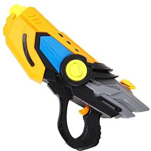 BLUE SKY - Elektrisch waterpistool gemotoriseerd – verlicht – buitenspel – geel – kunststof – 45 cm – speelgoed voor kinderen – strandspel – zwembad – vanaf 3 jaar