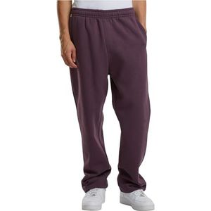 Build Your Brand By288-fluffy trackpants trainingsbroek voor heren (1 stuk), Plumpurple, L