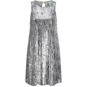JACK & JONES Jxtara SL jurk met pailletten, damesjurk, Zilver (zilver)