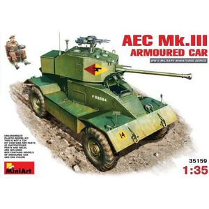 MiniArt Schaal 1: 35 cm AEC MK 3 Auto Kit pantserbouw (meerkleurig)