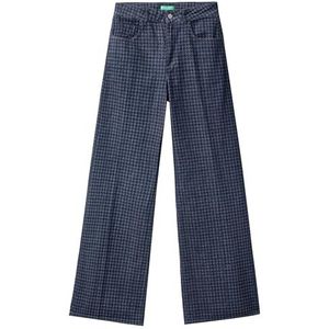 United Colors of Benetton Pantalone 4YO7DE01A Dames Jeans Scuro Denim 905 One Size Blue Scuro Denim 905, One Size, Blu Scuro Denim 905
