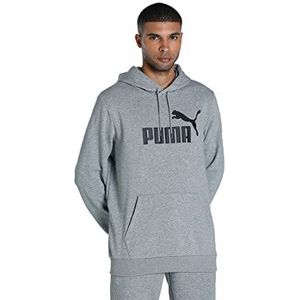 Puma ESS Hoody TR Big Logo Hoodie heren, zwart, FR (maat fabrikant: 4XL)