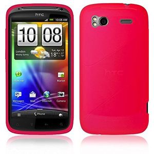 Amzer Beschermhoes voor HTC Sensation (UK-Import) roze