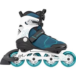 K2 Skate Alexis 84 BOA 30G0617 inlineskates voor dames – blauwgroen – wit