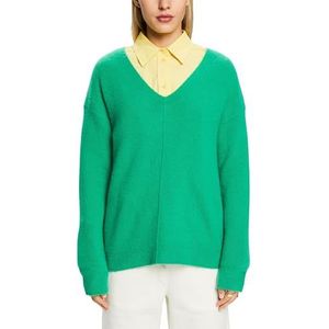 ESPRIT 103ee1i347 damessweater, 314/Groen 5