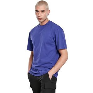 Urban Classics Basic T-shirt heren katoen ronde hals in meer dan 20 kleuren verkrijgbaar S-6XL paars, 4XL oversized, Paars.