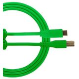 UdG Ultimate USB-kabel U96001GR - Ultimate Audiokabel USB 2.0 C-B Groen, 1,5 m