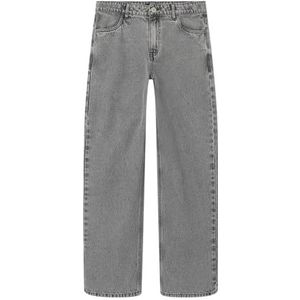 Nlmkizza DNM Pantalon ample Noos, Gris clair denim, 176
