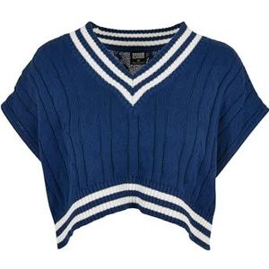 Urban Classics Spaceblue damessweatshirt, maat XL, Spaceblue