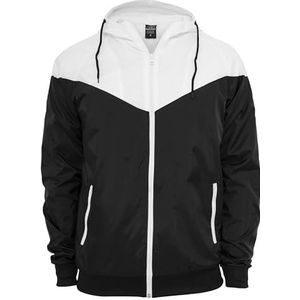 Urban Classics Arrow Windrunner Herenjas, meerkleurig (Blk/Wht)