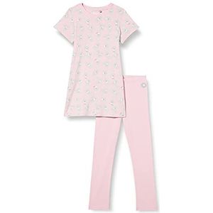 Sigikid pijama set voor meisjes, roze/haas/lang