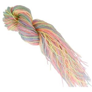 INNSPIRO Transparante draden Twist Binnen Fluorescerende Scoubidous 2 mm. 100 cm. 50 stuks.