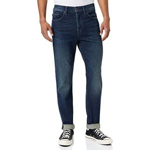 Garcia Largo Jeans voor heren, taps toelopende pasvorm, blauw (Dark Used 6620)