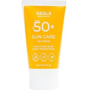 Segle Clinical Zonnecrème, gezichtsbescherming SPF50+, zeer hoog UVB, UVA, IR en blauw licht, waterdicht, 50 ml