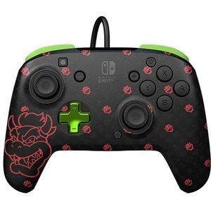 PDP REMATCH GLOW Wired Controller Bowser Nintendo Switch