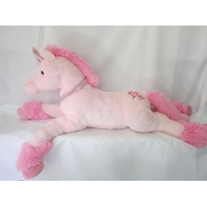 Sweety Toys 3976 Eenhoorn pluche dier 120 cm roze