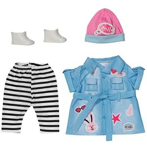 BABY Born Deluxe Jeansjurk - Poppenkleding 43 cm