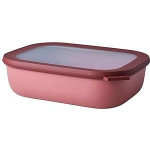 Mepal - Multikom Cirqula vershouddoos - 2000 ml - Rechthoekig - Vivid mauve