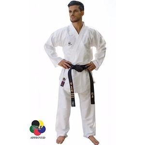 Tokaido Kumite Master Athletic Karategi Unisex, Wit, XL, Wit.